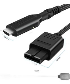 Adaptateur HDMI pour Nintendo 64 et Super Nintendo, vue de face