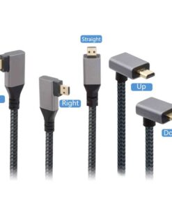 Adaptateur HDMI rallonge male vers femelle en 4K, detail