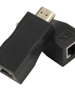Adaptateur HDMI, rallonge vers RJ45 pour câble Ethernet CAT5e/6 UTP, 30m, vue principale