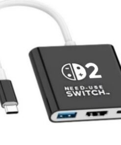 Adaptateur HDMI, station d'accueil Hub -C vers pour Switch, vue principale