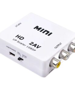 Adaptateur HDMI vers AV RCA pour brancher un appareil récent, vue principale