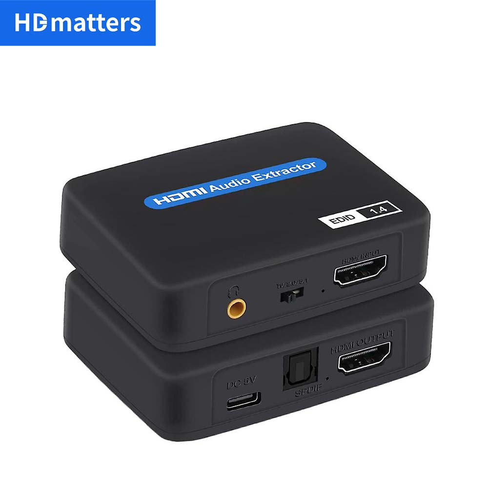 Adaptateur HDMI vers jack, adaptateur HDMI vers jack, extracteur audio Adaptateur HDMI vers jack, adaptateur HDMI vers jack, extracteur audio, vue principale
