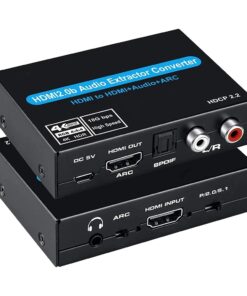Adaptateur HDMI vers jack, extracteur audio 4K avec ARC, vue principale