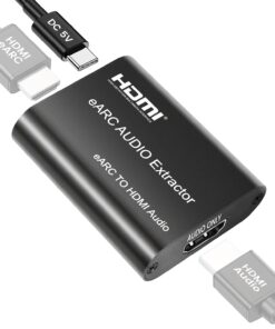 Adaptateur HDMI vers jack extracteur audio EARC et ARC, vue principale