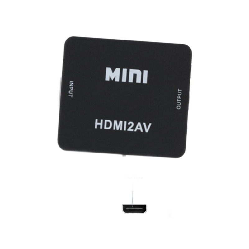 Adaptateur HDMI vers RCA, convertisseur pour ancien écran Adaptateur HDMI vers RCA, convertisseur pour ancien écran, vue principale