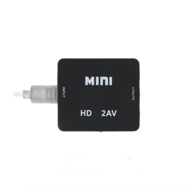 Adaptateur HDMI vers RCA pour televiseur ancien Adaptateur HDMI vers RCA pour televiseur ancien, vue principale