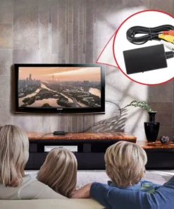 Adaptateur HDMI vers RCA pour téléviseur et moniteur anciens, vue de face