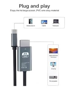 Adaptateur HDMI vers USB-C 4K 60 Hz en aluminium, vue de trois quarts