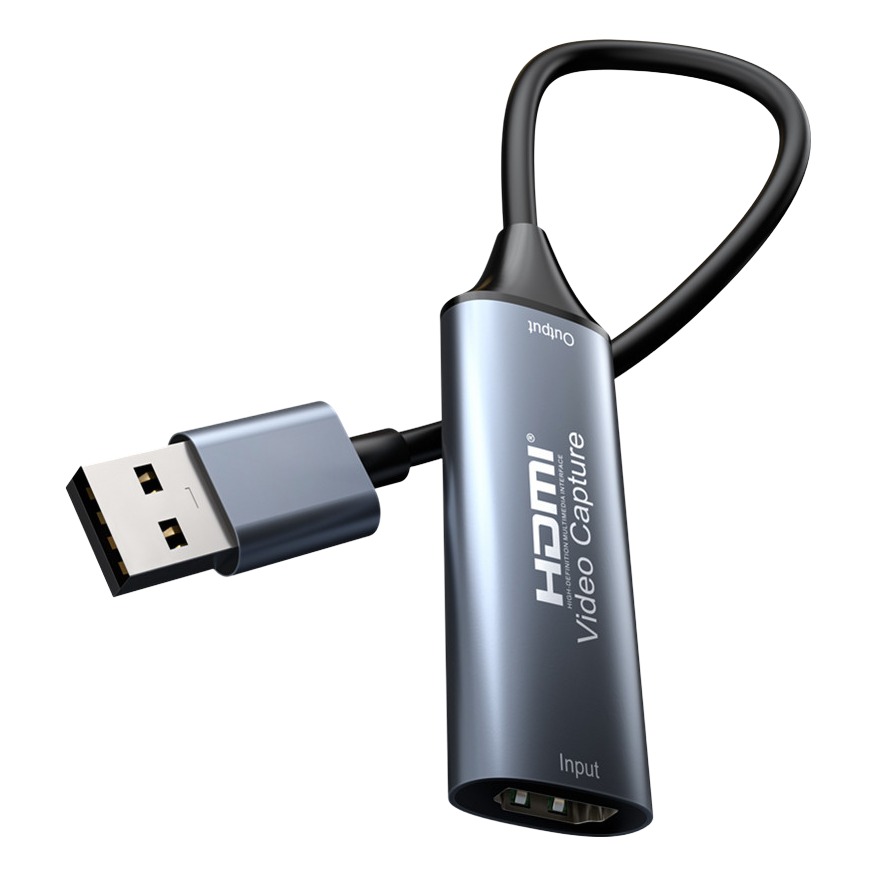 Adaptateur HDMI vers USB pour capture vidéo 4K en entrée, 43 g Adaptateur HDMI vers USB pour capture vidéo 4K en entrée, 43 g, vue principale