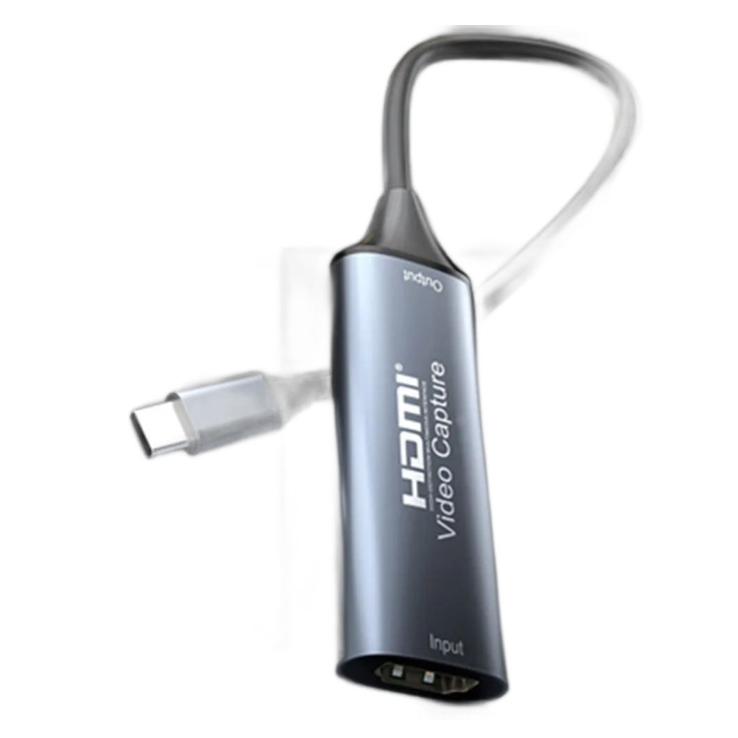 Adaptateur HDMI vers USB pour capture vidéo 4K en entrée, 43 g Adaptateur HDMI vers USB pour capture vidéo 4K en entrée, 43 g, vue de face