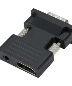 Adaptateur HDMI VGA avec audio, dans le sens de votre choix, vue principale