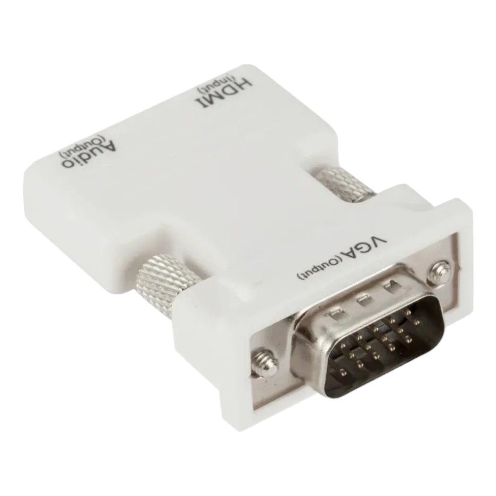 Adaptateur HDMI VGA avec audio, dans le sens de votre choix Adaptateur HDMI VGA avec audio, dans le sens de votre choix, detail
