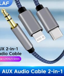 2-in-1 iPhone Headphone Jack Adapter, Three Versions