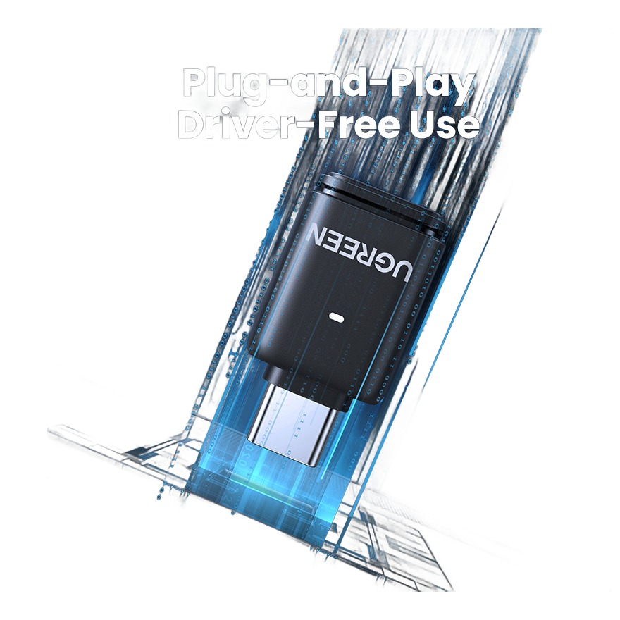 Adaptateur jack USB Bluetooth 5.3 pour console et PC Adaptateur jack USB Bluetooth 5.3 pour console et PC, vue de trois quarts