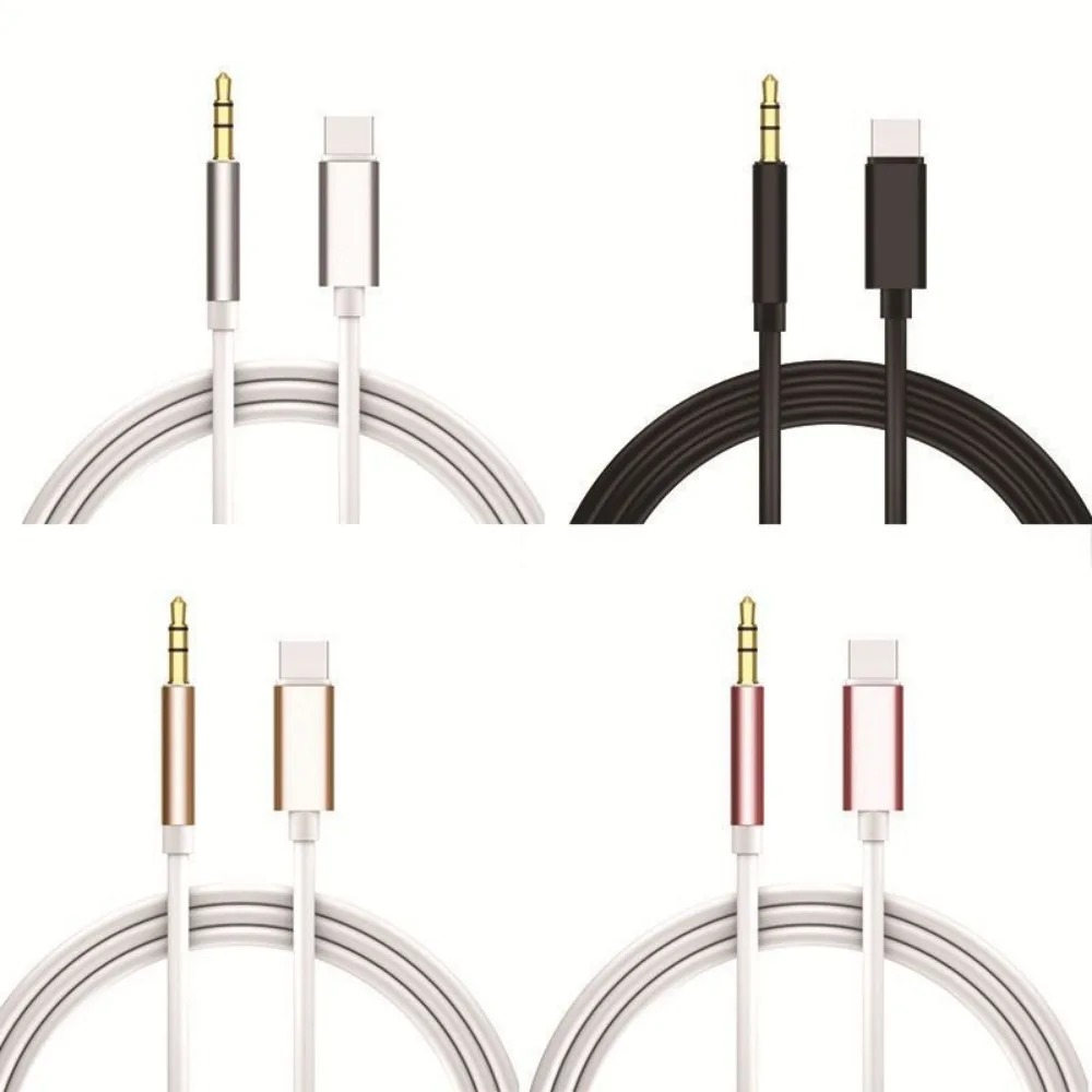Adaptateur jack USB C vers 3,5 mm pour voiture et casque Adaptateur jack USB C vers 3,5 mm pour voiture et casque, vue arriere