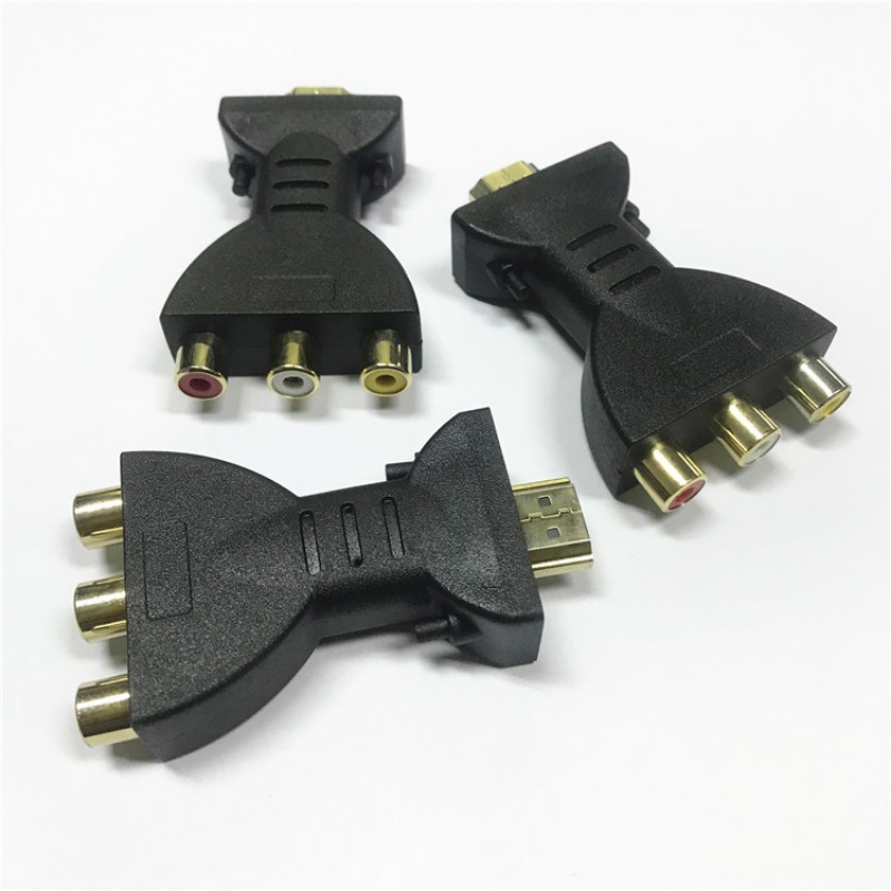 Adaptateur jack USB, convertisseur AV vers HDMI alimenté Adaptateur jack USB, convertisseur AV vers HDMI alimenté, detail
