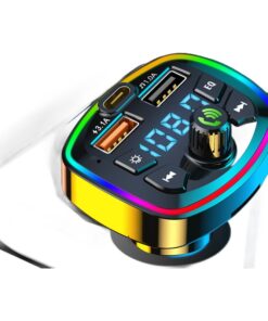 Adaptateur jack USB en voiture : émetteur FM et micro, vue principale