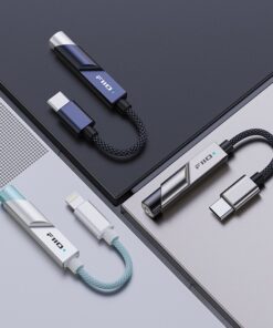 Adaptateur jack USB type C avec convertisseur audio intégré, vue principale