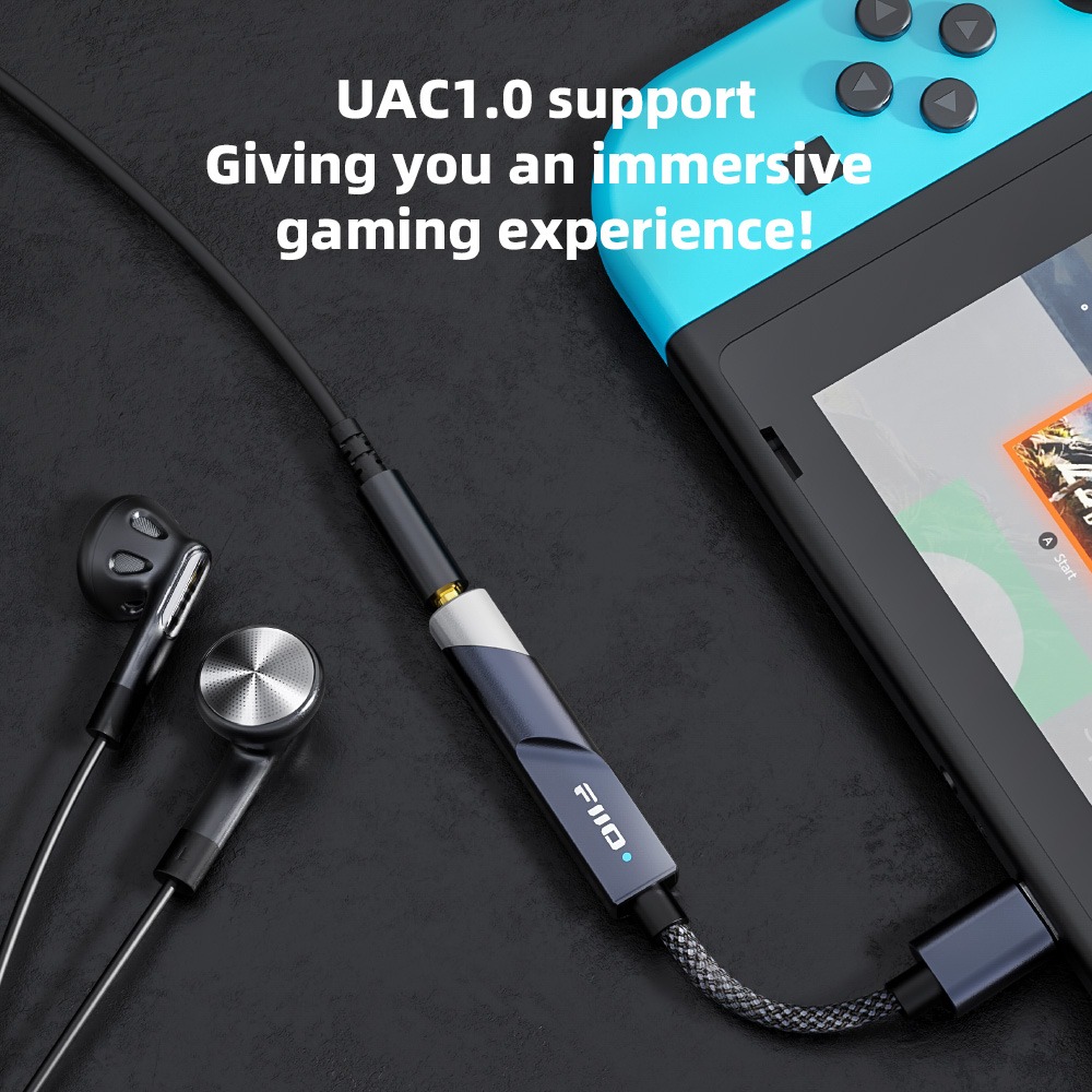 Adaptateur jack USB type C vers 3,5 mm, 32 bits Adaptateur jack USB type C vers 3,5 mm, 32 bits, vue de face