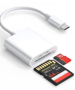 Adaptateur Lecteur Carte Memoire USB Type C SD TF, vue principale