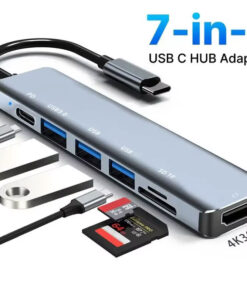 Adaptateur mac HDMI en concentrateur, quatre versions, vue principale