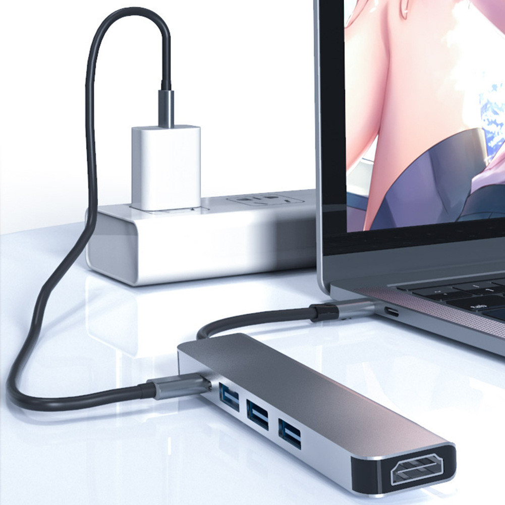 Adaptateur mac HDMI en concentrateur, quatre versions Adaptateur mac HDMI en concentrateur, quatre versions, detail