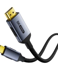 Adaptateur mac HDMI USB-C vers HDMI 2.1, 8K à 60 Hz, vue principale