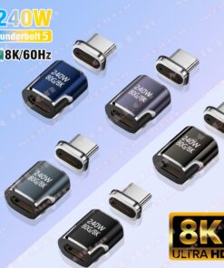 Adaptateur magnétique USB-C 240 W, sept finitions, vue principale