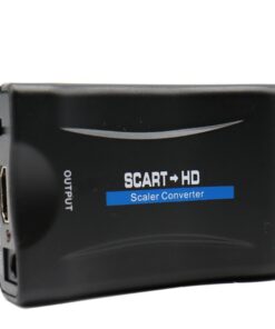 Adaptateur péritel HDMI 1080p, boîtier plat de 85 grammes, vue principale