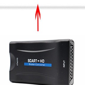 Adaptateur péritel HDMI 1080p, boîtier plat de 85 grammes Adaptateur péritel HDMI 1080p, boîtier plat de 85 grammes, detail