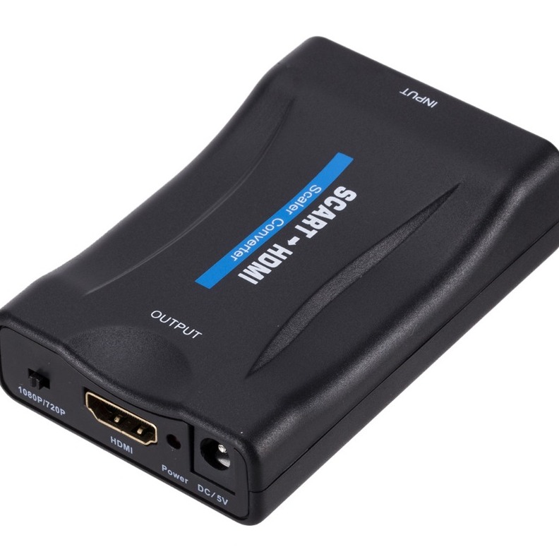 Adaptateur péritel HDMI 1080p, câble USB ou bloc secteur Adaptateur péritel HDMI 1080p, câble USB ou bloc secteur, vue principale