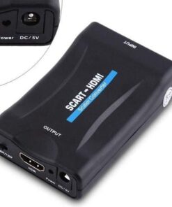 Adaptateur péritel HDMI 1080p, deux alimentations au choix, vue principale