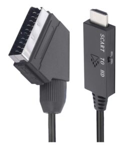 Adaptateur péritel HDMI commutable en 720p ou 1080p, vue principale