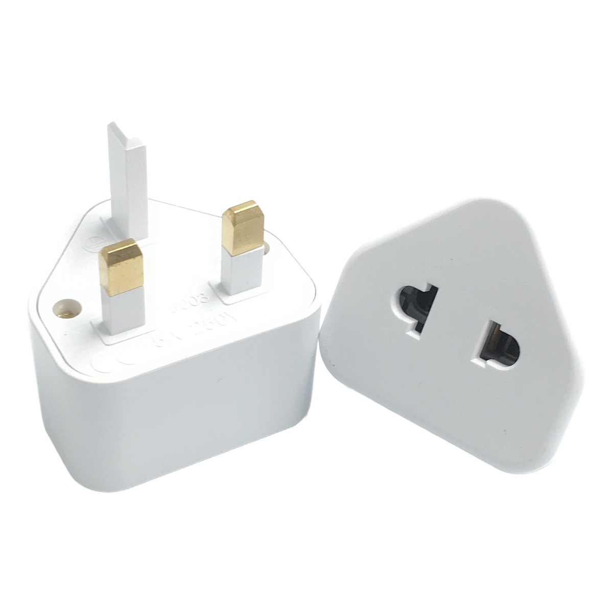 Adaptateur prise anglaise universel avec entrée standard Adaptateur prise anglaise universel avec entrée standard, detail