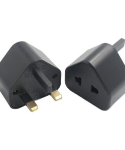 Adaptateur prise anglaise universel avec entrée standard, vue arriere