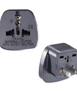 Adaptateur prise anglaise universel pour voyage, vue principale