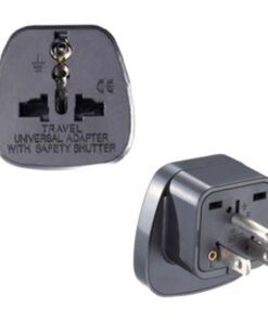 Adaptateur prise anglaise universel pour voyage, detail