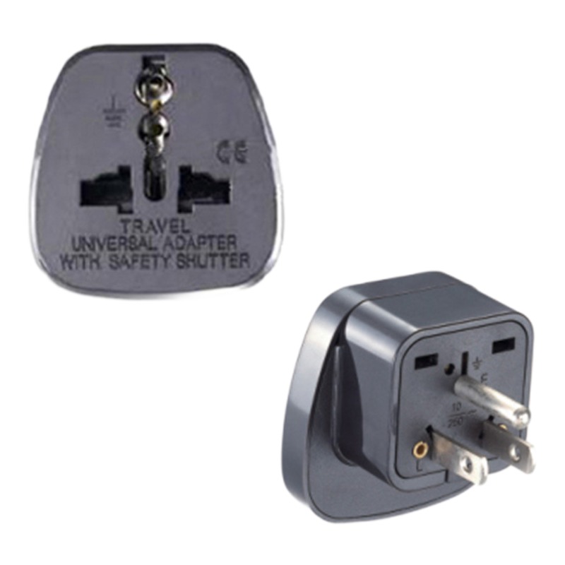 Adaptateur prise anglaise universel pour voyage Adaptateur prise anglaise universel pour voyage, detail
