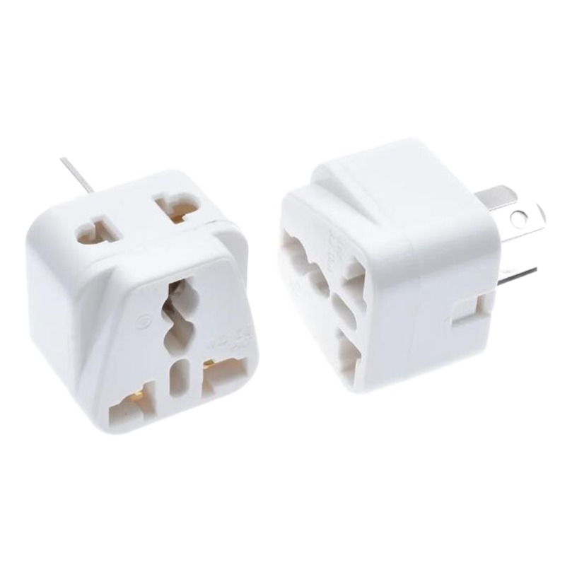 Adaptateur prise anglaise vers australienne deux Adaptateur prise anglaise vers australienne deux, vue principale