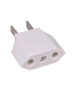 Adaptateur prise japon et États-Unis, fiche plate à deux broches, vue principale