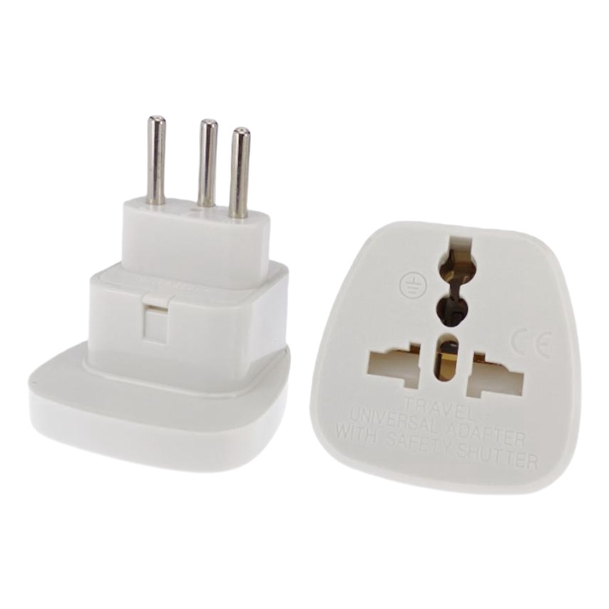 Adaptateur type J pour la Suisse, entrée universelle, noir Adaptateur type J pour la Suisse, entrée universelle, noir, vue principale