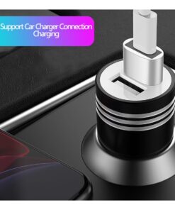 Adaptateur USB-A vers USB-C, Mâle vers Femelle, vue de profil