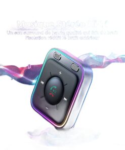 Adaptateur USB Bluetooth 5.4 avec réduction de bruit, vue de trois quarts