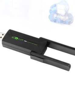 Adaptateur USB bluetooth 5.4 et Wi-Fi 6, antenne externe, detail