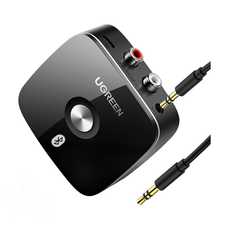 Adaptateur USB Bluetooth avec sorties RCA et jack Adaptateur USB Bluetooth avec sorties RCA et jack, vue principale