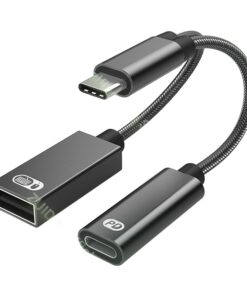 Adaptateur USB-C 2 en 1 charge 60 W et données OTG, vue principale