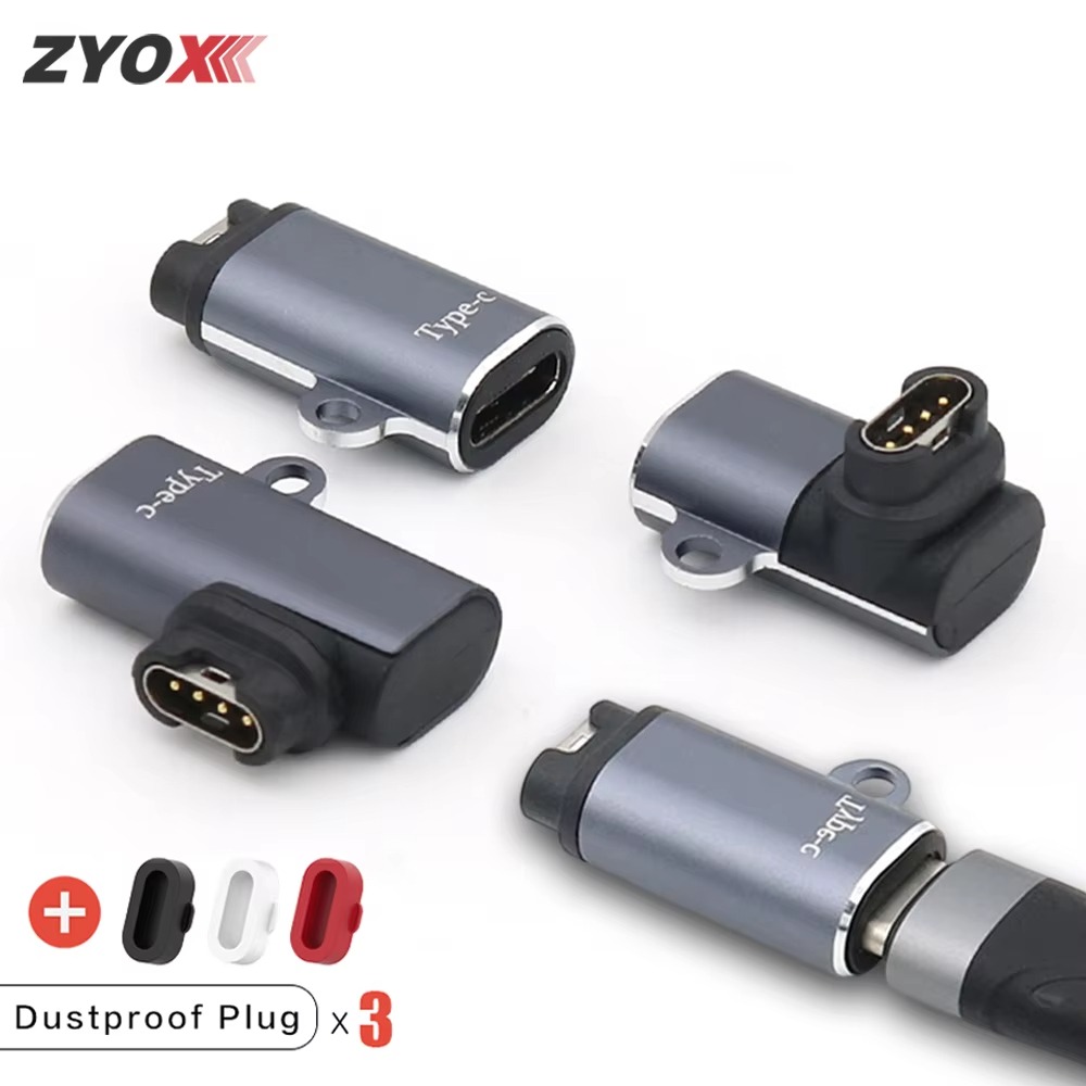 Adaptateur USB-C de charge pour montre de randonnée Adaptateur USB-C de charge pour montre de randonnée, vue de face