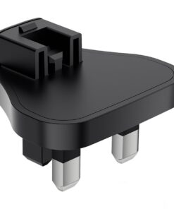 Adaptateur USB-C de prise pour chargeur, noir ou blanc, vue principale