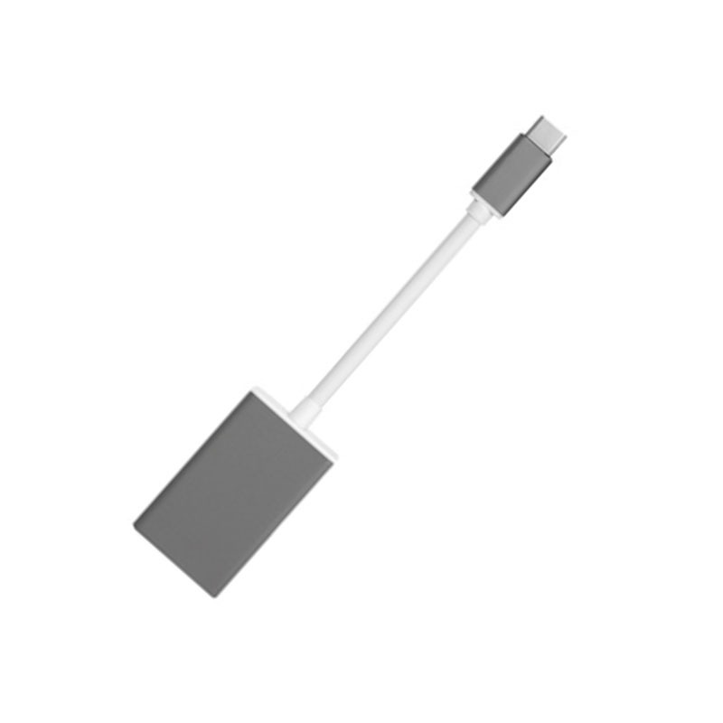 Adaptateur USB c displayport vers Mini DisplayPort 4K Adaptateur USB c displayport vers Mini DisplayPort 4K, vue de trois quarts