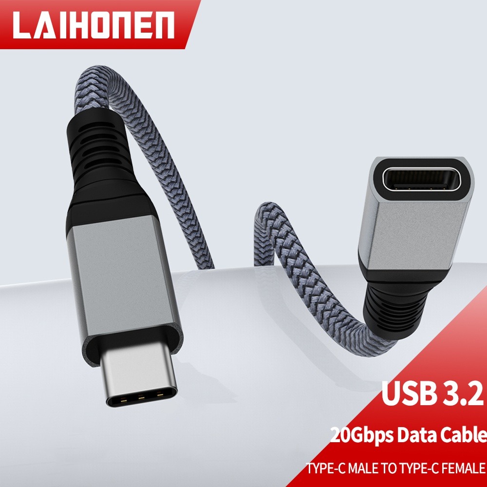 Adaptateur USB-C en rallonge, 20 Gbit/s et vidéo 4K Adaptateur USB-C en rallonge, 20 Gbit/s et vidéo 4K, vue principale